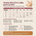 BELVIYA AirLift – Bügelloser BH mit breiten Trägern & Frontverschluss